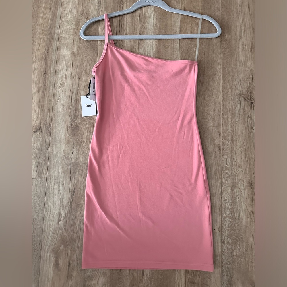 Aritzia TNA one shoulder dress